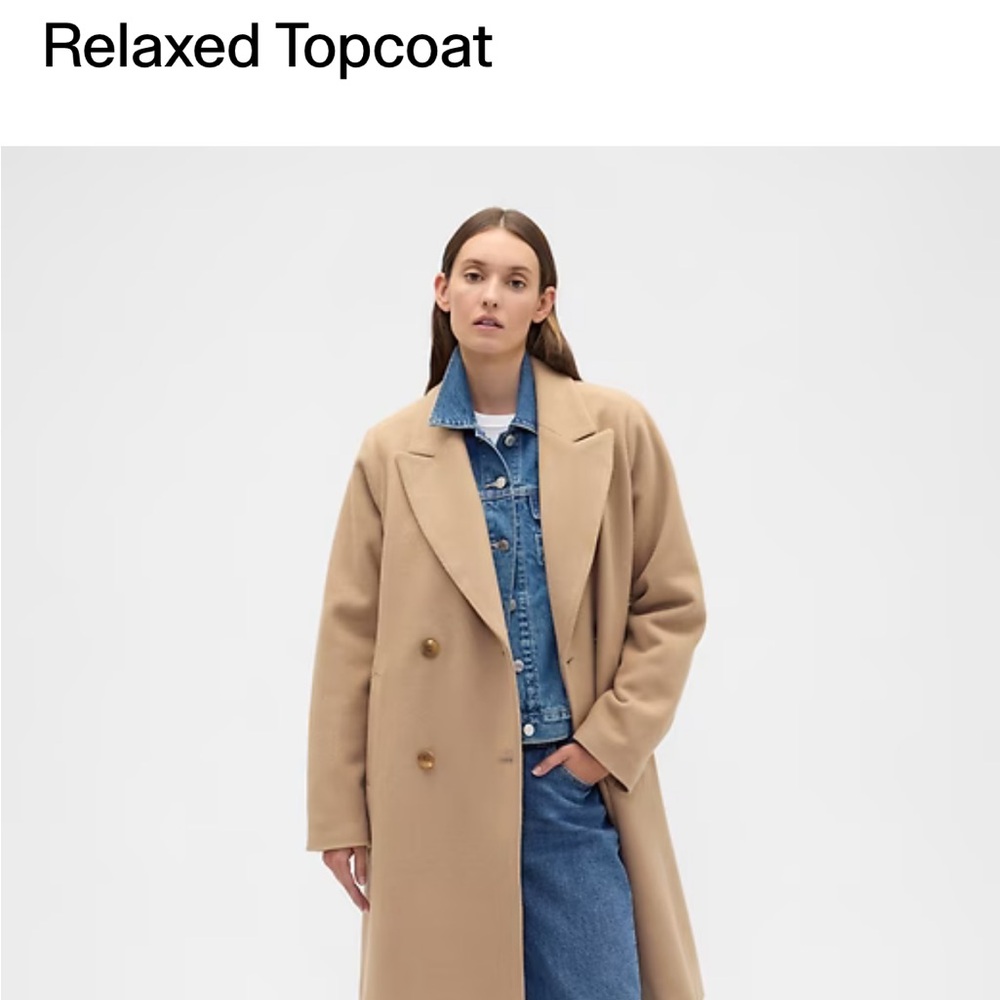 GAP Women's Classic Tan Trench Coat